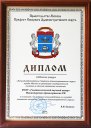 Diploma of the competition "The Best Employer of the Northern Administrative District of Moscow for the Implementation of State Policy in the Field of Employment" (2015)
