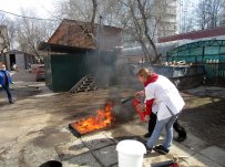 ФГБУ «НМИЦ гематологии» Минздрава России. В НМИЦ гематологии прошли тренировки по эвакуации людей при пожаре