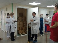 ФГБУ «НМИЦ гематологии» Минздрава России. В НМИЦ гематологии прошли тренировки по эвакуации людей при пожаре