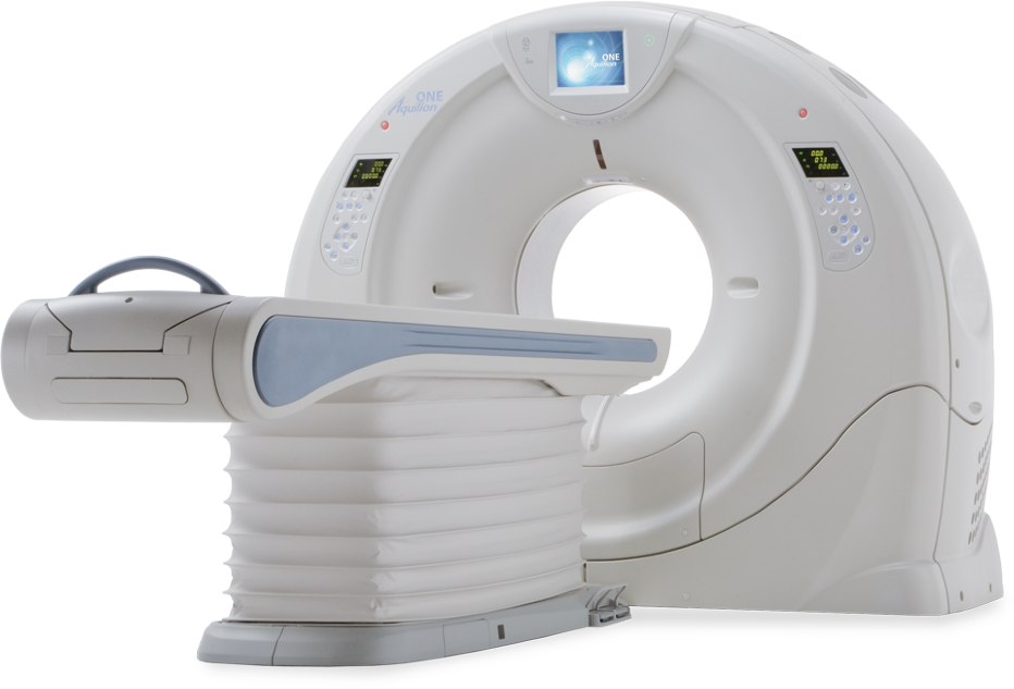Компьютерный томограф <span>Aquilion ONE</span> – спиральный компьютерный томограф с 640 срезами и сверхшироким детектором шириной 160 мм